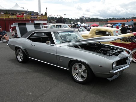 silver camaro